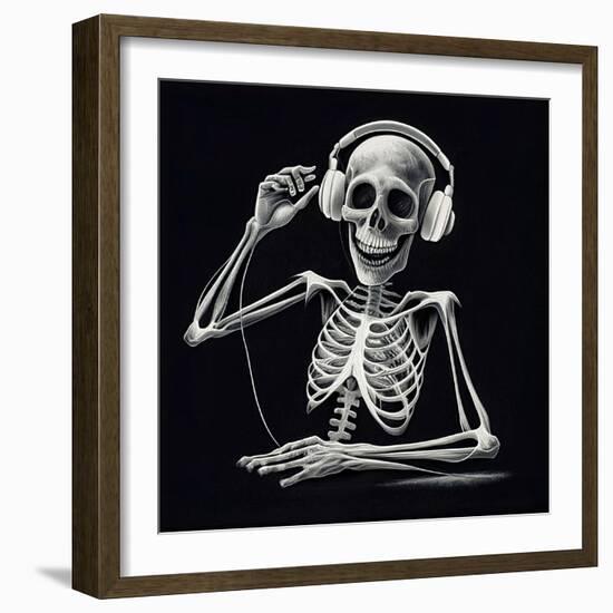 Skeleton VII-null-Framed Giclee Print