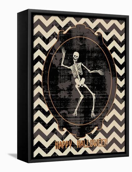 Skeleton-Erin Clark-Framed Stretched Canvas