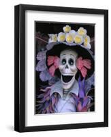 Skeletons, Day of the Dead, Paper Mache Sculpture, Oaxaca, Mexico-Judith Haden-Framed Photographic Print