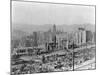 Skeletons of San Francisco Buildings Remain after Earthquake and Fire-null-Mounted Photographic Print