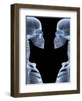 Skeletons, X-ray Artwork-David Mack-Framed Premium Photographic Print