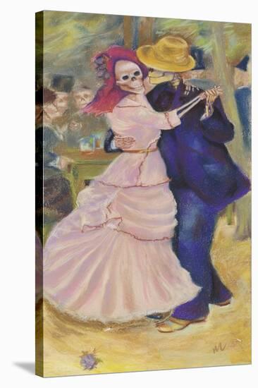 Skelly Dance at Bougival-Marie Marfia Fine Art-Stretched Canvas