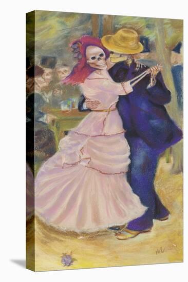 Skelly Dance at Bougival-Marie Marfia Fine Art-Stretched Canvas