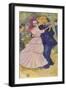 Skelly Dance at Bougival-Marie Marfia Fine Art-Framed Giclee Print