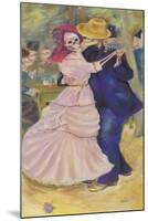 Skelly Dance at Bougival-Marie Marfia Fine Art-Mounted Giclee Print