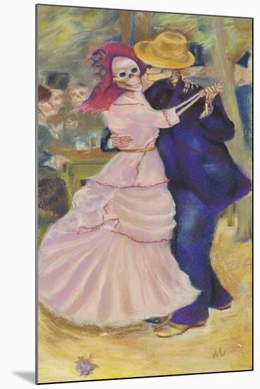 Skelly Dance at Bougival-Marie Marfia Fine Art-Mounted Giclee Print