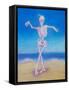Skelly Dancer I-Marie Marfia-Framed Stretched Canvas