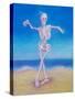 Skelly Dancer I-Marie Marfia-Stretched Canvas