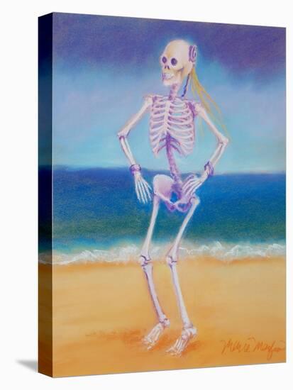 Skelly Dancer II-Marie Marfia-Stretched Canvas