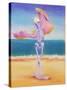 Skelly Dancer III-Marie Marfia-Stretched Canvas