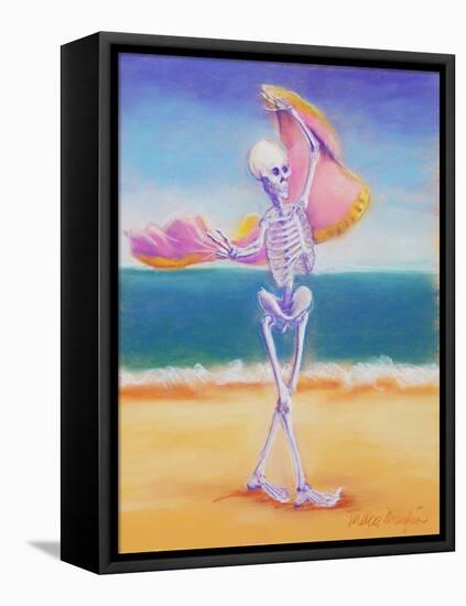 Skelly Dancer III-Marie Marfia-Framed Stretched Canvas
