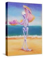 Skelly Dancer III-Marie Marfia-Stretched Canvas