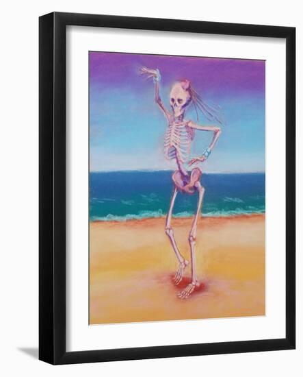 Skelly Dancer IV-Marie Marfia-Framed Giclee Print