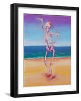 Skelly Dancer IV-Marie Marfia-Framed Giclee Print