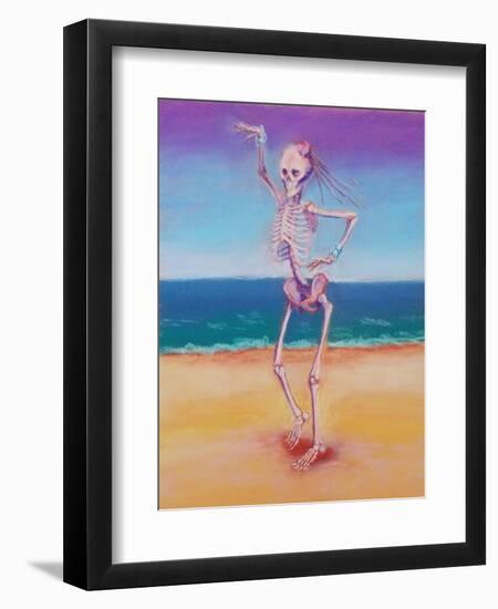 Skelly Dancer IV-Marie Marfia-Framed Premium Giclee Print