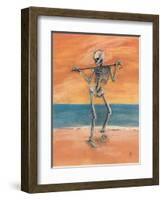 Skelly Dancer No. 11-Marie Marfia-Framed Giclee Print