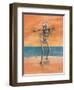 Skelly Dancer No. 11-Marie Marfia-Framed Giclee Print