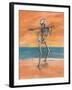 Skelly Dancer No. 11-Marie Marfia-Framed Giclee Print