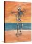 Skelly Dancer No. 11-Marie Marfia-Stretched Canvas