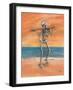 Skelly Dancer No. 11-Marie Marfia-Framed Giclee Print