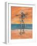 Skelly Dancer No. 11-Marie Marfia-Framed Giclee Print