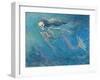 Skelly Mermaid-Marie Marfia-Framed Giclee Print