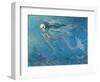 Skelly Mermaid-Marie Marfia-Framed Giclee Print