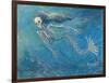 Skelly Mermaid-Marie Marfia-Framed Giclee Print