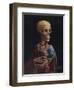 Skelly With A Ferret-Marie Marfia Fine Art-Framed Giclee Print