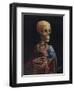 Skelly With A Ferret-Marie Marfia Fine Art-Framed Giclee Print