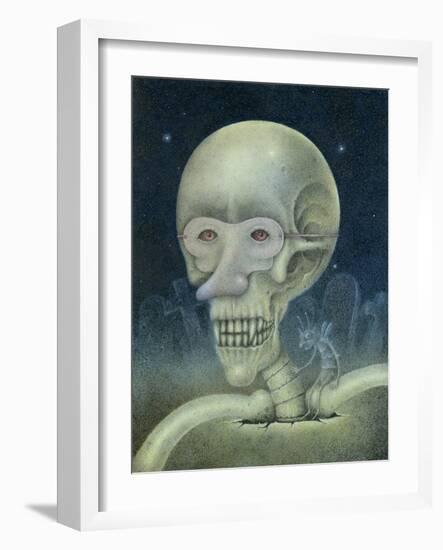 Skellybones and Grubsteak-Wayne Anderson-Framed Giclee Print