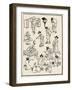 Sketch, 1836-Katsushika Hokusai-Framed Giclee Print