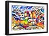 Sketch ,2017-Alex Caminker-Framed Giclee Print