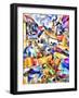 Sketch ,2017-Alex Caminker-Framed Giclee Print