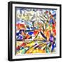 Sketch ,2017-Alex Caminker-Framed Giclee Print