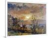 Sketch at Hampstead Heath-John Constable-Framed Giclee Print