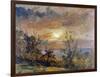 Sketch at Hampstead Heath-John Constable-Framed Giclee Print