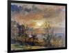 Sketch at Hampstead Heath-John Constable-Framed Giclee Print