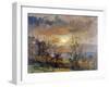 Sketch at Hampstead Heath-John Constable-Framed Giclee Print