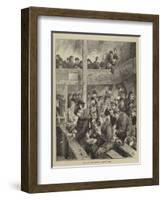 Sketch at Ned Wright's Thieves' Supper-Henry Towneley Green-Framed Giclee Print