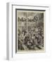 Sketch at Ned Wright's Thieves' Supper-Henry Towneley Green-Framed Giclee Print