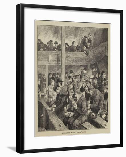 Sketch at Ned Wright's Thieves' Supper-Henry Towneley Green-Framed Giclee Print