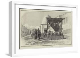 Sketch at the Fair, Old Cairo-James Shaw Crompton-Framed Giclee Print