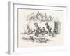 Sketch Book of Hendschel, Out for an Airing, 1876-null-Framed Giclee Print