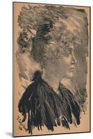 Sketch by F. Skarbina, 1896, (1898)-Franz Skarbina-Mounted Giclee Print