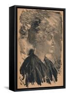 Sketch by F. Skarbina, 1896, (1898)-Franz Skarbina-Framed Stretched Canvas