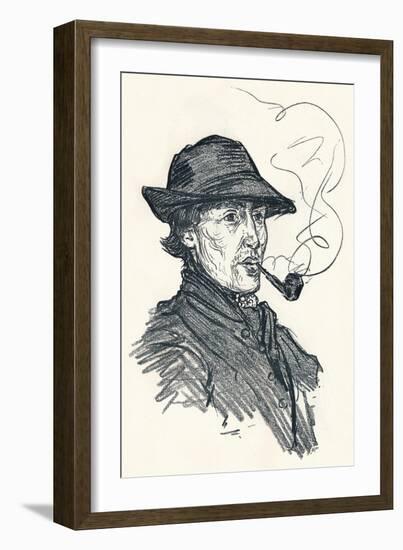 Sketch by Nico Jungmann, C1900-Nicolaas Wilhelm Jungmann-Framed Giclee Print