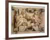 'Sketch for a frieze with two cariatides', 1546-1554-Lelio Orsi-Framed Giclee Print