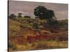 Sketch for a Landscape, 'View in Bedfordshire', C.1890-Frederick Leighton-Stretched Canvas