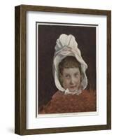 Sketch for a Portrait of a Child-Jules Joseph Lefebvre-Framed Giclee Print